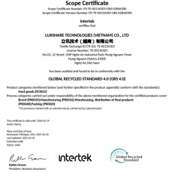 祝賀越南立訊科技有限公司2025年快速通過(guò)GRS認(rèn)證